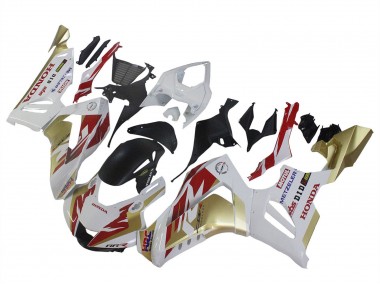 2020-2023 White Red Gold Motul HRC Honda CBR1000RR-R Motorcycle Fairings UK