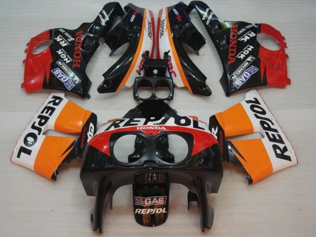 1990-1999 Orange White Red Glossy Black Repsol HRC Honda CBR400RR NC29 Motorcycle Fairings UK