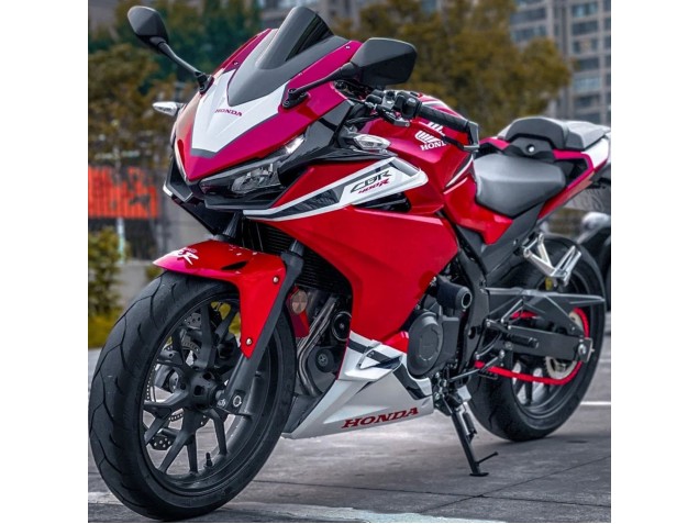 2022 Red White Honda CBR400R Motorcycle Fairings UK