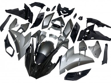 2015-2022 Silver Black Carbon Fiber Kawasaki Ninja H2 Motorcycle Fairings UK