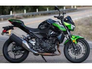 2018-2024 Green Black Kawasaki Z400 Motorcycle Fairings UK