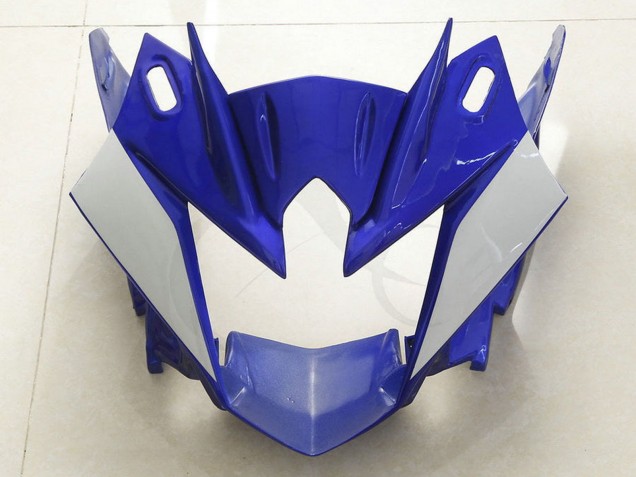 2009-2015 Blue White Yamaha FZ6R Motorcycle Fairing UK