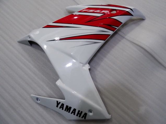 2009-2015 White Red Black Yamaha FZ6R Motorcycle Fairings UK