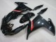 2009-2015 Glossy Black Red Yamaha FZ6R Motorcycle Fairings UK