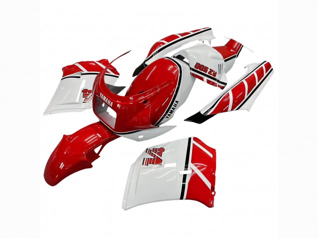 1985-1987 White Red Black Yamaha RZV500 / RD500 Motorcycle Fairings UK