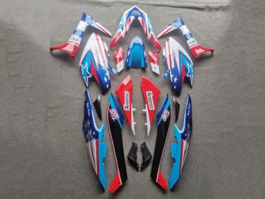 2019-2021 Light Blue Red Black Yamaha TMAX560 Motorcycle Fairings UK