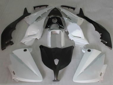 2012-2014 White Glossy Black Yamaha TMAX530 Motorcycle Fairings UK