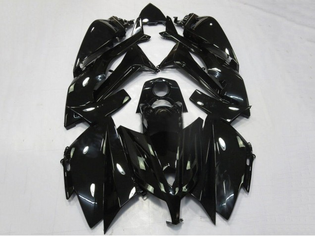 2012-2014 Glossy Black Yamaha TMAX530 Motorcycle Fairings UK