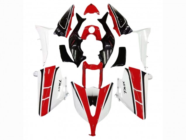 2012-2014 Red White Black Yamaha TMAX530 Motorcycle Fairings UK
