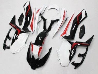 2017-2021 White Red Glossy Black Yamaha XMAX300 Motorcycle Fairings UK