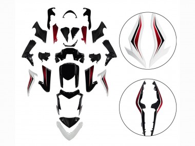 2015-2020 Black Red White Suzuki GSX-S 1000 Motorcycle Fairings UK