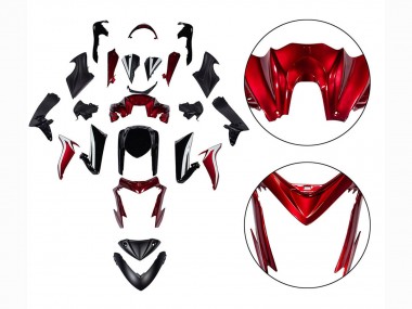 2015-2020 Black and Red Suzuki GSX-S 1000 Motorcycle Fairings UK