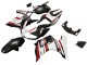 2003-2013 White Red Black Suzuki SV650 Motorcycle Fairings UK