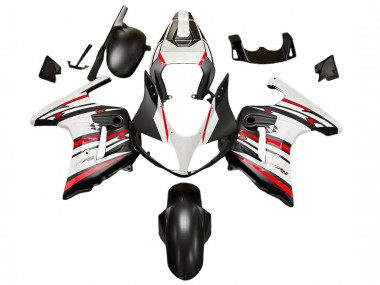 2003-2013 White Red Black Suzuki SV650 Motorcycle Fairings UK