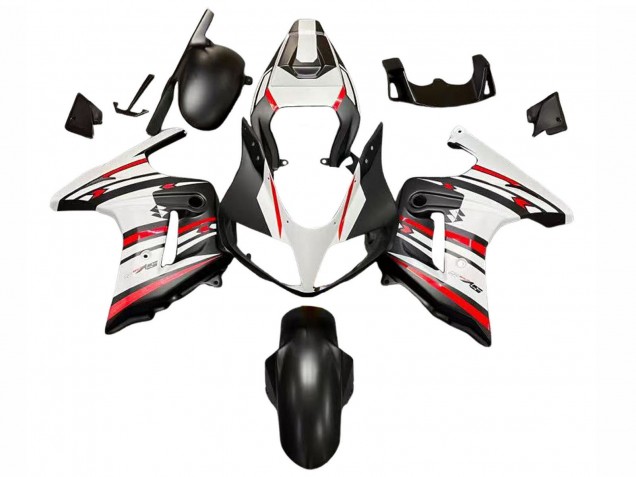 2003-2013 White Red Black Suzuki SV650 Motorcycle Fairings UK