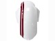 2003-2013 White with Dark Red Lines Suzuki SV650 Motorcycle Fairings UK