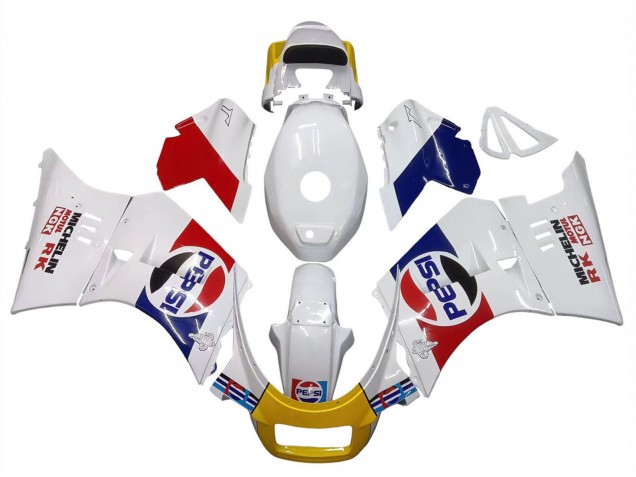 1984-1987 White Red Blue Yellow Motul Michelin Pepsi Suzuki RG400 RG500 RG400/500 Motorcycle Fairings UK