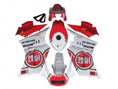 1984-1987 White Red Lucky Strike Motul Michelin Suzuki RG400 RG500 RG400/500 Motorcycle Fairings UK