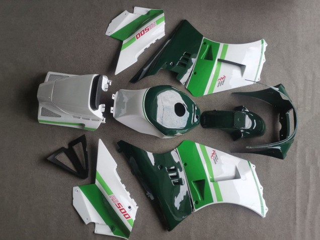 1984-1987 White Dark Green Suzuki RG400 RG500 RG400/500 Motorcycle Fairings UK