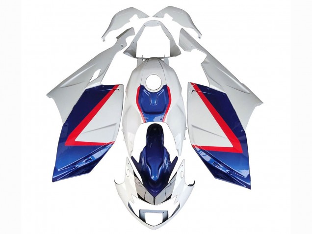 2005-2010 White Red Blue BMW K1200S Motorcycle Fairings UK