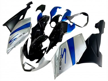 2005-2010 Silver Blue Black BMW K1200S Bike Fairings UK