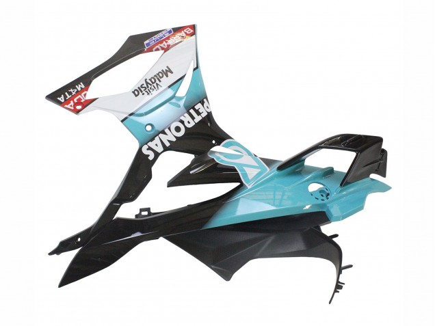 2023-2024 Light Blue Matte Black Petronas BMW S1000RR Motorcycle Fairings UK