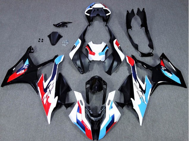 2019-2022 Black White Blue BMW S1000RR Motorcycle Fairings UK