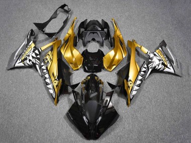 2019-2022 Gold Black Shark BMW S1000RR Motorcycle Fairings UK