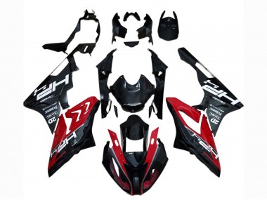 2017-2018 Red Glossy Black BMW S1000RR Motorcycle Fairing UK