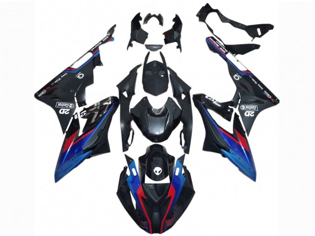 2017-2018 Blue Red Glossy Black Castrol BMW S1000RR Motorcycle Fairings UK