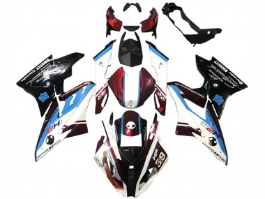 2015-2016 White Red Blue Glossy Black BMW S1000RR Bike Fairings UK