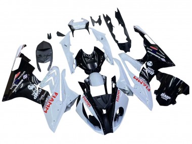 2015-2016 White Glossy Black Fiamm BMW S1000RR Motorcycle Fairings UK