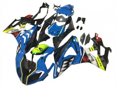2009-2014 Blue Yellow Red Black Shark VR 46 BMW S1000RR Motorcycle Fairings UK