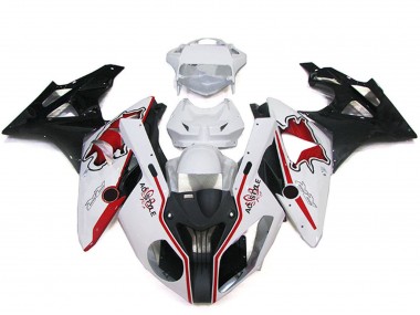 2009-2014 White Red Glossy Black BMW S1000RR Bike Fairings UK