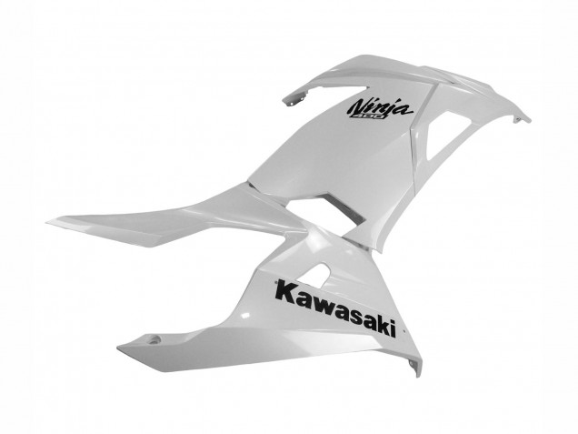 2018-2024 Glossy White Kawasaki Ninja 400 Motorcycle Fairings UK