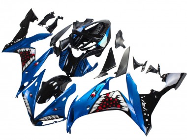 2004-2006 Blue Black Red White Shark Yamaha YZF 1000 R1 Motorcycle Fairings UK