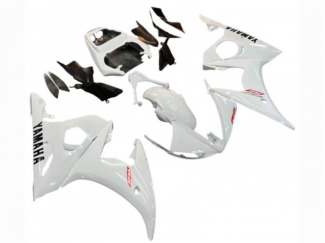 2003-2004 White Yamaha YZF R6 Motorcycle Fairing UK
