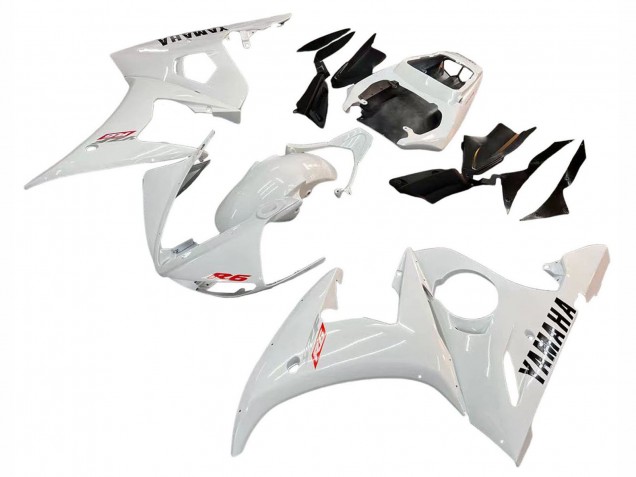 2003-2004 White Yamaha YZF R6 Motorcycle Fairing UK