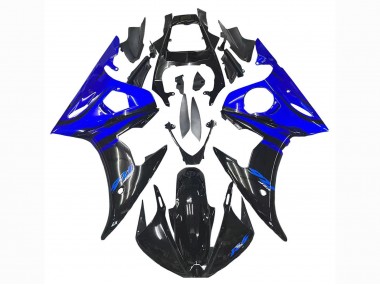 2003-2004 Blue Glossy Black Yamaha YZF R6 Motorcycle Fairing UK