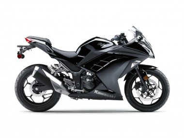 2013-2017 Glossy Black Matte Black Kawasaki EX300 Motorcycle Fairing UK