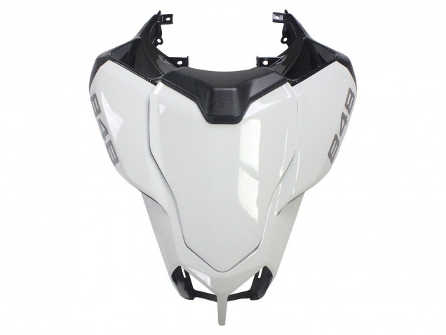 2007-2014 White Glossy Black Corse Ducati 848/1098/1198 Motorcycle Fairings UK
