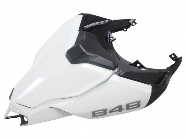 2007-2014 White Glossy Black Corse Ducati 848/1098/1198 Motorcycle Fairings UK