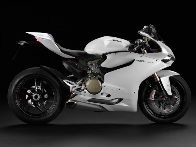 2011-2014 White Ducati 1199 Motorcycle Fairings UK