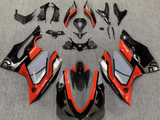 2015-2020 Silver Red Glossy Black Ducati 959 Motorcycle Fairings UK