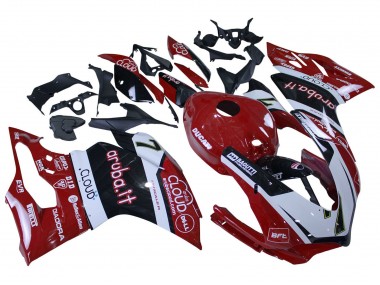 2015-2020 White Red Black Aruba 7 Ducati 959/1299 Motorcycle Fairings UK