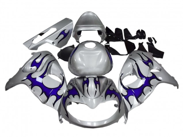 1998-2003 Silver Blue Suzuki TL1000R Motorcycle Fairings UK
