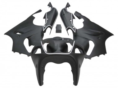 1996-2003 Matte Black Kawasaki ZX7R Motorcycle Fairings UK
