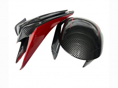 2008-2011 Black Carbon Fiber Red Honda CBR1000RR Motorcycle Fairings UK