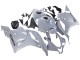 2009-2012 Glossy Nardo Grey Honda CBR600RR Motorcycle Fairings UK