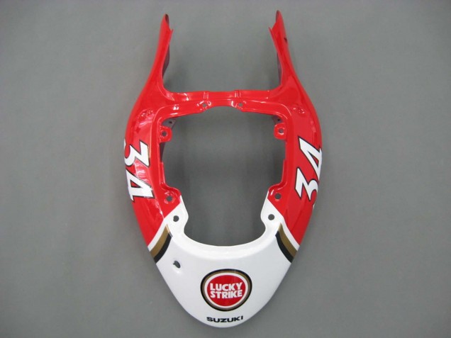 1996-2007 White Red Motul Suzuki GSXR 1300 Hayabusa Motorcycle Fairings UK